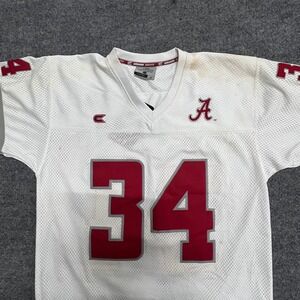 Colosseum Athletics Jersey Mens Size M Alabama Crimson Tide White Mesh Gameday